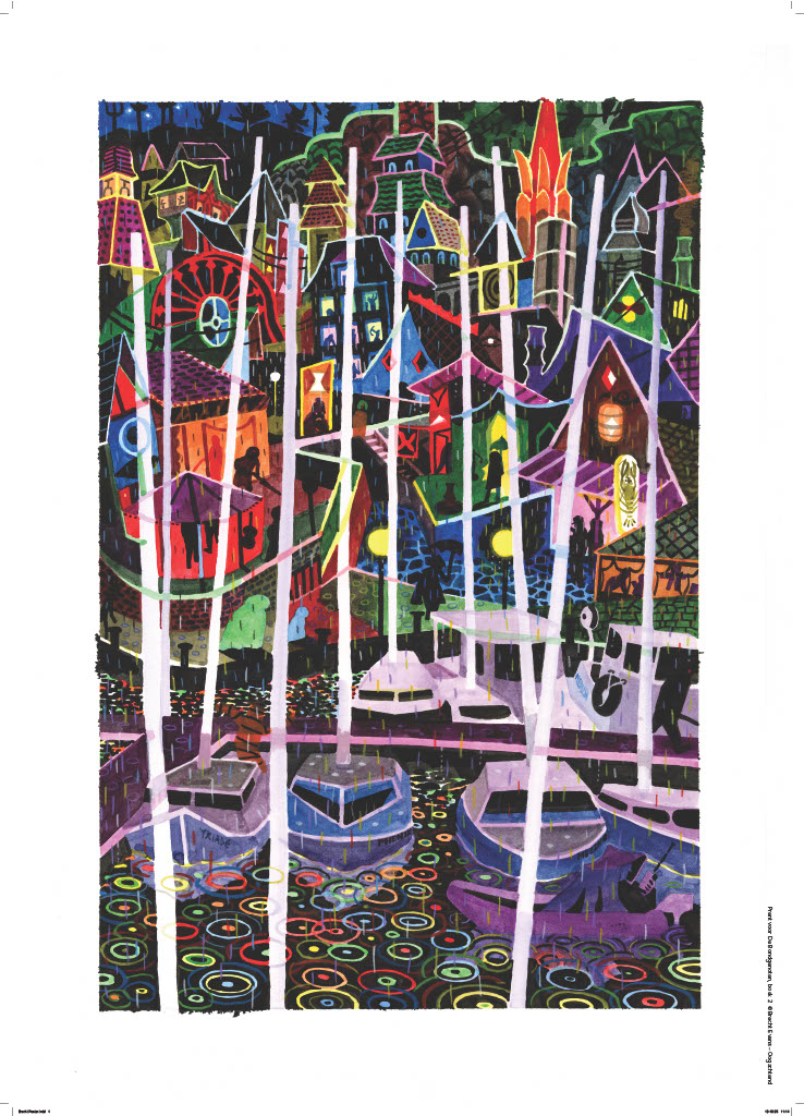 Brecht Evens Prent - Jachthaven